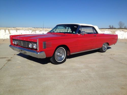 1965 mercury monterey convertible 390v8 factory a/c car un-restored, solid!!