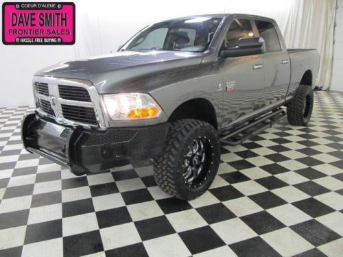 2012 crew cab, short box, power rear slider, lifted, block heater, running board