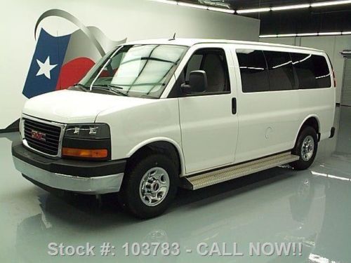 2011 gmc savana 2500 lt 12-passenger dvd rear cam 36k texas direct auto