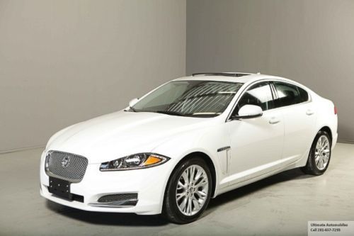 2013 jaguar xf supercharged sunroof leather xenons pdc heated seats wood alloys