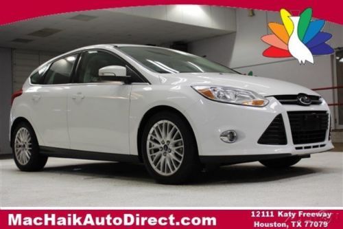 2012 sel 2l i4 16v leather sunroof sync automatic fwd hatchback premium