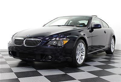 Buy now $24,800 call now 650i coupe navigation 6 series 07 v8 64k pano roof blue
