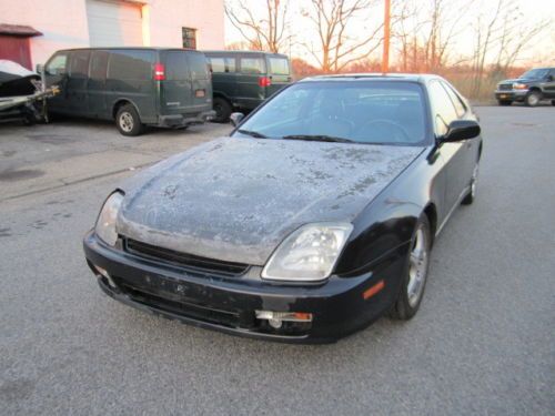 1999 honda prelude type sh 5-speed black on black