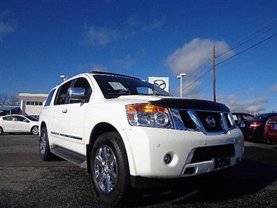 Nissan armada platinum 4wd suv (4 dr), 5.6l v8 call dave donnelly (336) 669-2143