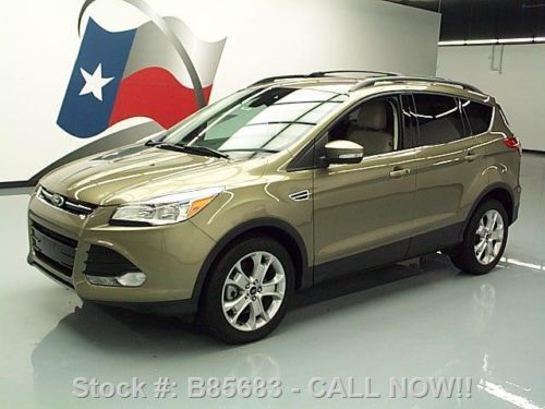2013 ford escape sel ecoboost htd leather roof rack 21k texas direct auto