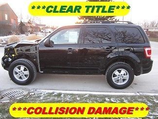 2012 ford escape xlt 4wd rebuildable wreck clear title