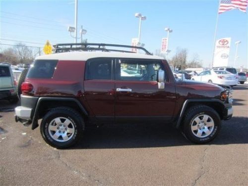 2008 toyota fj cruiser 4x4 great shape !! roof rack one owner clean car fax