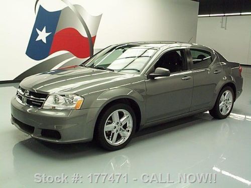 2012 dodge avenger se cruise control chrome wheels 39k texas direct auto