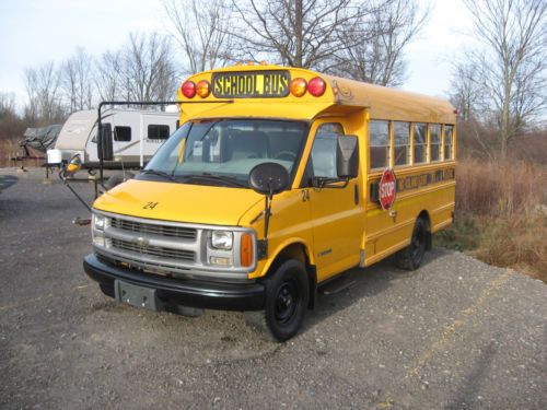 2000 chevy 3500 school bus