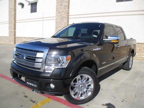 2013 f150 platinum 4x4 navi heated &amp; ac seats remote start sunroof low miles!