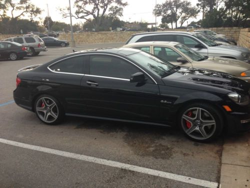 2012 mercedes-benz c63 amg coupe - beautiful