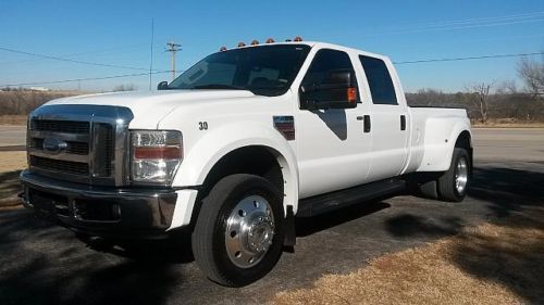 2008 ford f450 crew cab long bed dually lariat leather diesel powerstroke 6.4l