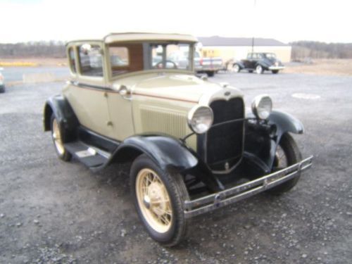 1930 ford model a 5 window coupe