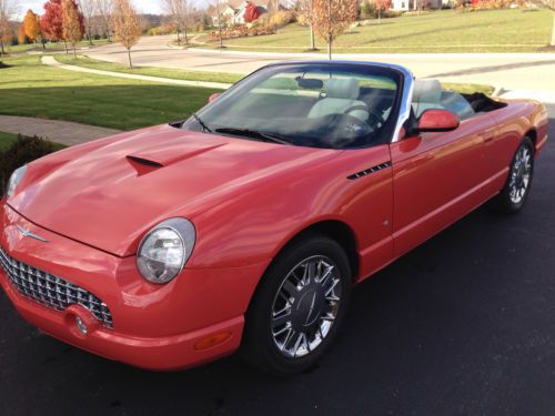 2003 ford thunderbird base convertible james bond edition