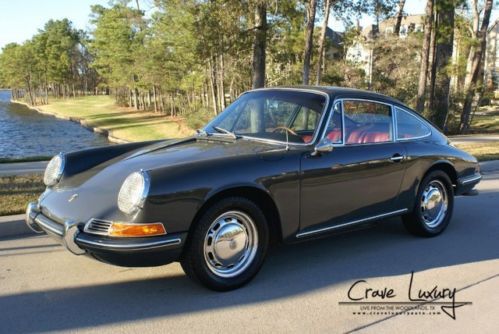 Porsche 912 karmann coupe leather vintage 4 in stock