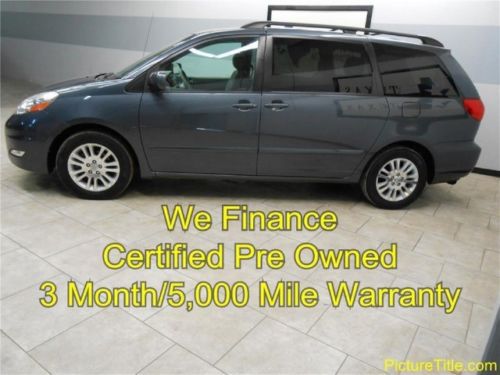 08 sienna xle limited leather heated seats certified warranty we finance texas