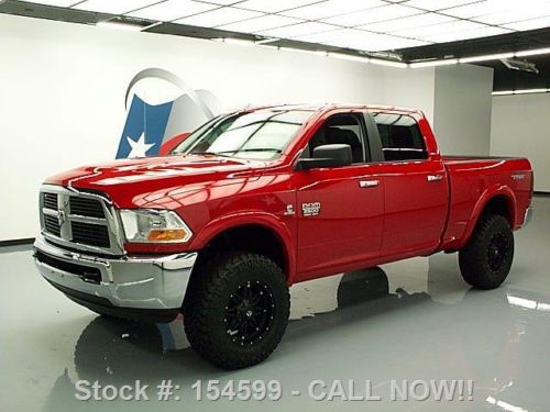 2012 dodge ram 2500 crew 4x4 trx4 diesel 6-pass 29k mi texas direct auto