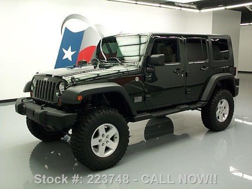 2010 jeep wrangler unltd sport 4x4 4dr hard top 46k mi texas direct auto