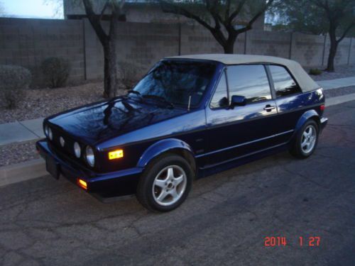 93 collectors edition vw cabriolet