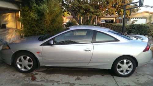 2000 mercury cougar v6 coupe 2-door 2.5l