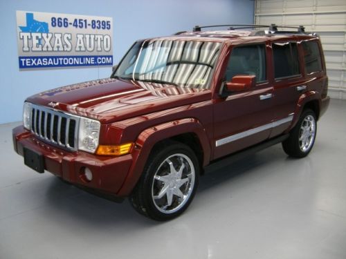 We finance!!!  2008 jeep grand cherokee overland hemi 4x4 roofs nav texas auto!!