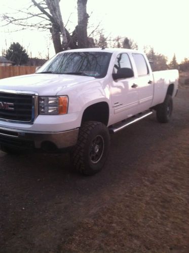 2009 gmc sierra 2500 hd sle crew cab pickup 4-door 6.6l