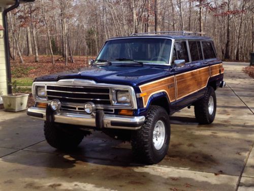 1989 jeep grand wagoneer base sport utility 4-door 5.9l