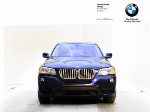 2014 bmw x3 awd 4dr low mileage  2.0l 4 cylinder engine  8-speed a/t