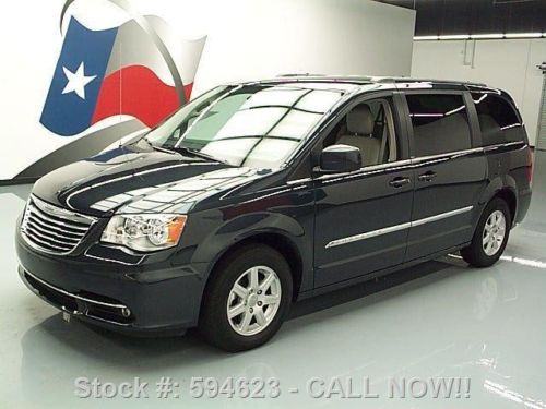 2013 chrysler town &amp; country touring leather dvd 35k mi texas direct auto