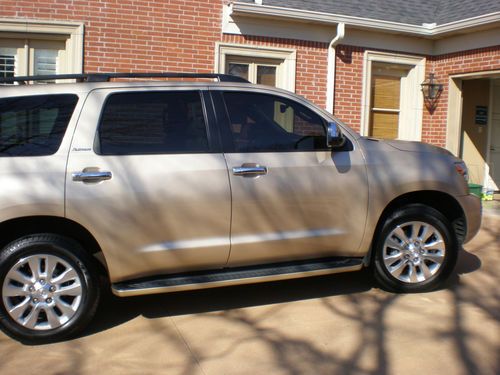 2010 toyota sequoia platinum sport utility 4-door 5.7l