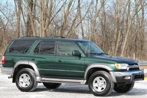 2002 toyota 4runner sr5 4x4 3.4l v6 sunroof loaded no rust very clean runs 100%!