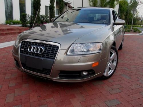 2008 audi a6 s-line **40k low miles**  3.2l bose navigation