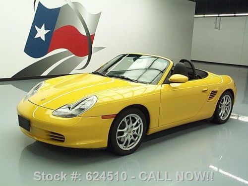 2003 porsche boxster roadster tiptronic automatic 61k texas direct auto