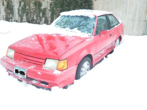 1990 Ford escort bumper cover #3