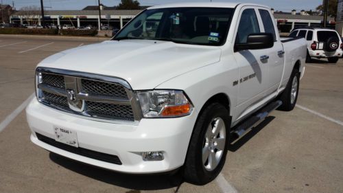 2012 dodge ram 1500 st v8 hemi 5.7l quad cab 4d like new!! hurry no reserve!!