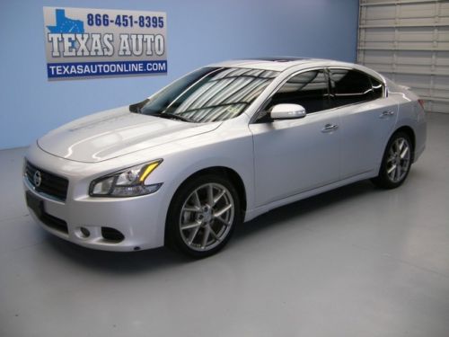 We finance!!  2011 nissan maxima 3.5 sv sport roof nav heated leather texas auto