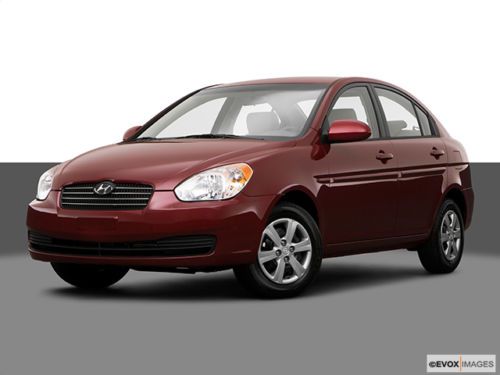 2009 hyundai accent gls sedan 4-door 1.6l