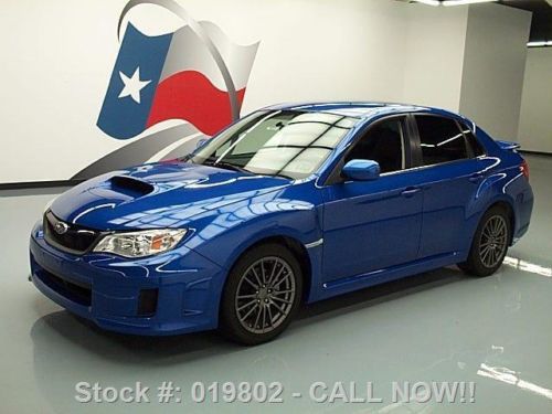 2013 subaru impreza wrx awd turbocharged 5-spd 6k miles texas direct auto