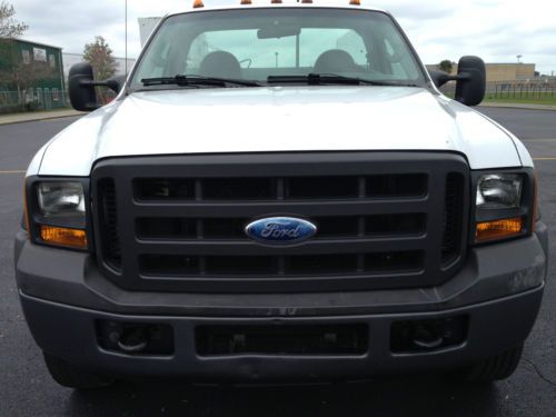 2005 FORD F-450 DRW REGULAR CAB UTILITY SERVICE BODY TRUCK! TURBO DIESEL DUALLY!, US $6,989.00, image 2