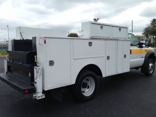 2005 FORD F-450 DRW REGULAR CAB UTILITY SERVICE BODY TRUCK! TURBO DIESEL DUALLY!, US $6,989.00, image 5