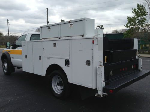 2005 FORD F-450 DRW REGULAR CAB UTILITY SERVICE BODY TRUCK! TURBO DIESEL DUALLY!, US $6,989.00, image 7