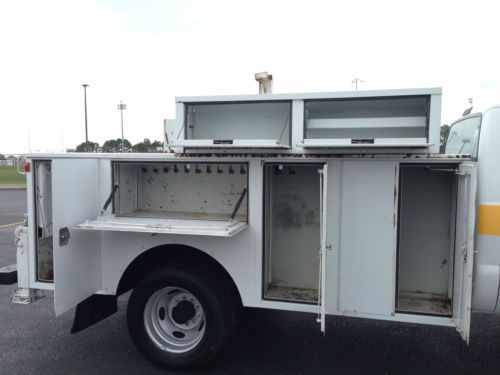 2005 FORD F-450 DRW REGULAR CAB UTILITY SERVICE BODY TRUCK! TURBO DIESEL DUALLY!, US $6,989.00, image 13