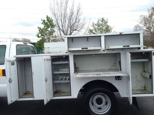 2005 FORD F-450 DRW REGULAR CAB UTILITY SERVICE BODY TRUCK! TURBO DIESEL DUALLY!, US $6,989.00, image 16