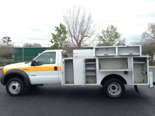 2005 FORD F-450 DRW REGULAR CAB UTILITY SERVICE BODY TRUCK! TURBO DIESEL DUALLY!, US $6,989.00, image 17