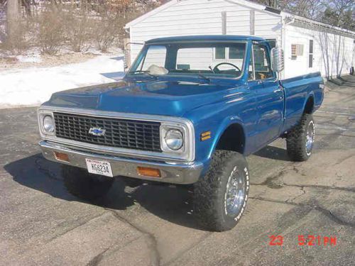 1972 chevy 4x4 pickup