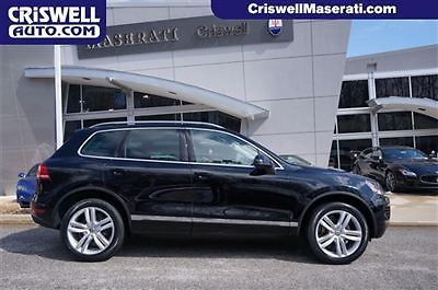Volkswagen touareg vw v6 awd all wheel drive nav loaded executive black