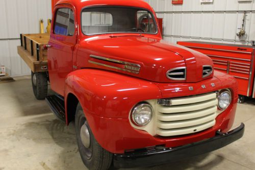 1950 ford f3 truck flathead v8 completely restored
