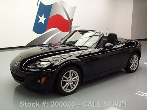 2009 mazda mx5 miata sport convertible automatic 13k mi texas direct auto