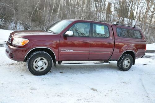 2006 toyota tundra sr5 crew cab pickup 4-door 4.7l no reserve clean carfax 4x4