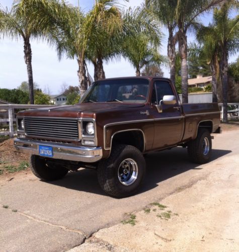 1980 chevrolet cheyenne half ton short bed 4x4